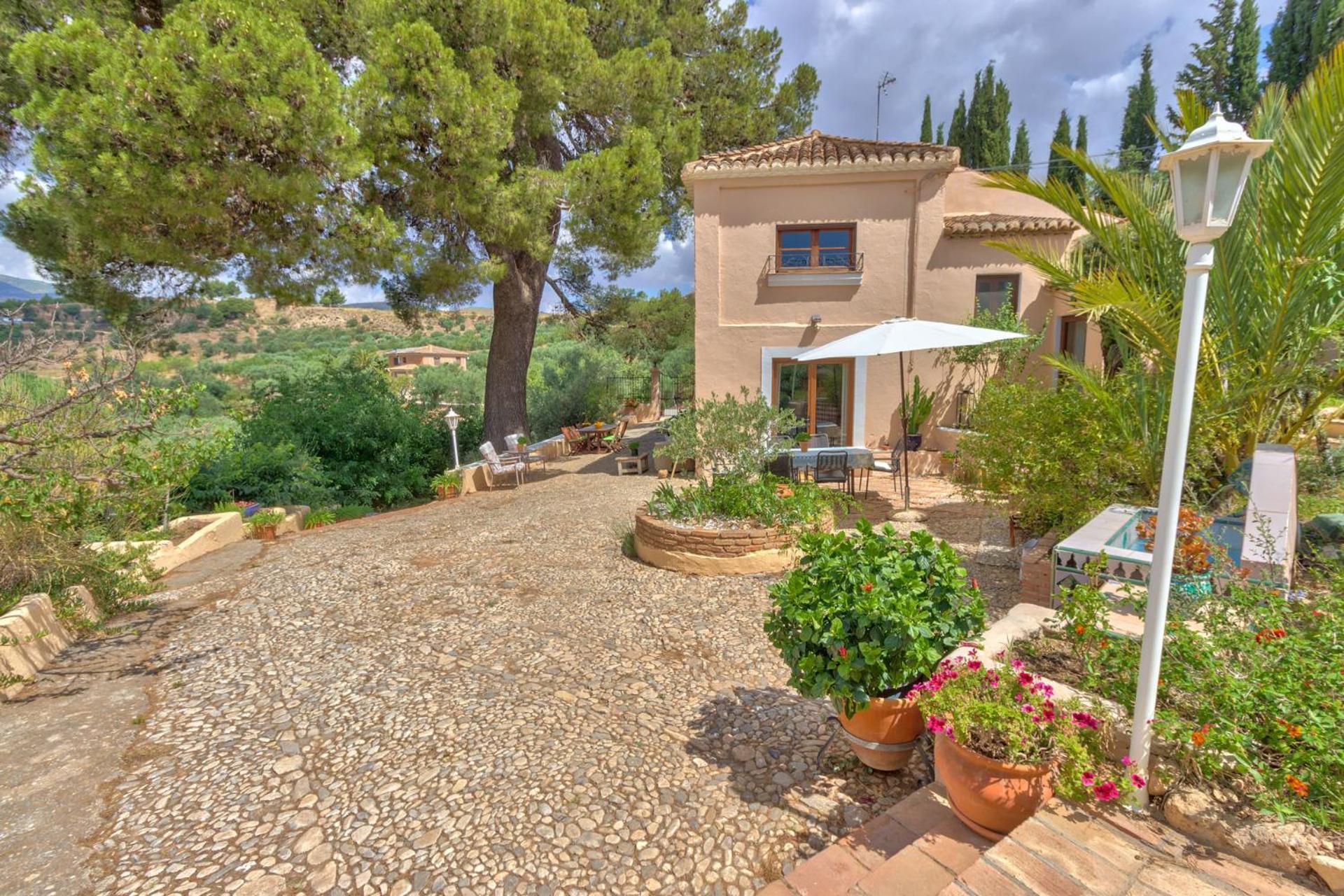 Cortijo El Pino Retreat Bed & Breakfast Albunuelas Exterior photo